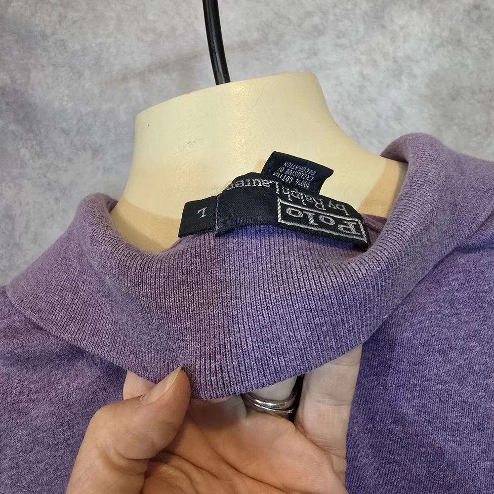 Ralph Lauren Lavender Short Sleeve Polo with Yellow Pony‎